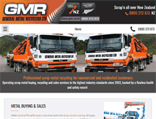Tablet Screenshot of gmr.co.nz